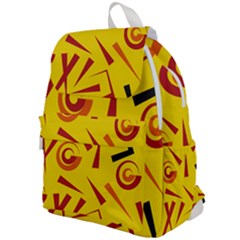 Abstract Pattern Geometric Backgrounds   Top Flap Backpack by Eskimos