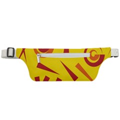 Abstract Pattern Geometric Backgrounds   Active Waist Bag by Eskimos