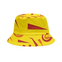 Abstract Pattern Geometric Backgrounds   Inside Out Bucket Hat by Eskimos