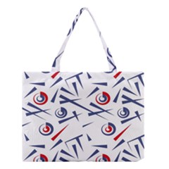 Abstract Pattern Geometric Backgrounds   Medium Tote Bag by Eskimos