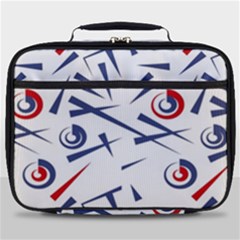 Abstract Pattern Geometric Backgrounds   Full Print Lunch Bag by Eskimos