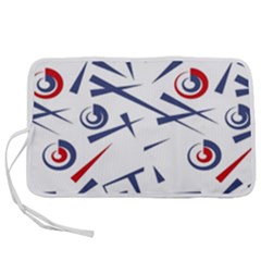 Abstract Pattern Geometric Backgrounds   Pen Storage Case (m) by Eskimos