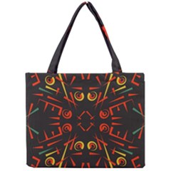 Abstract Pattern Geometric Backgrounds   Mini Tote Bag by Eskimos