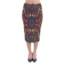 Abstract pattern geometric backgrounds   Velvet Midi Pencil Skirt View1