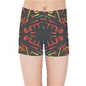 Abstract pattern geometric backgrounds   Kids  Sports Shorts View1