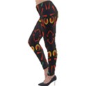 Abstract pattern geometric backgrounds   Lightweight Velour Leggings View3