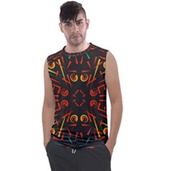 Abstract Pattern Geometric Backgrounds   Men s Regular Tank Top by Eskimos