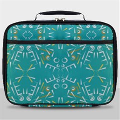 Abstract Pattern Geometric Backgrounds   Full Print Lunch Bag by Eskimos