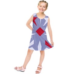 Abstract Pattern Geometric Backgrounds   Kids  Tunic Dress