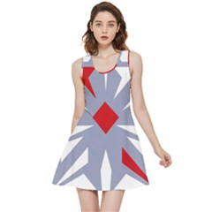 Abstract Pattern Geometric Backgrounds   Inside Out Reversible Sleeveless Dress by Eskimos