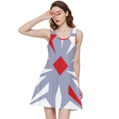 Abstract Pattern Geometric Backgrounds   Inside Out Racerback Dress by Eskimos