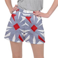 Abstract Pattern Geometric Backgrounds   Ripstop Shorts by Eskimos