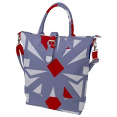 Abstract Pattern Geometric Backgrounds   Buckle Top Tote Bag by Eskimos