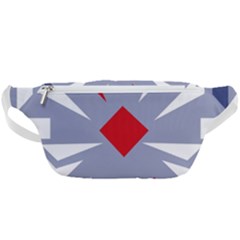 Abstract Pattern Geometric Backgrounds   Waist Bag 