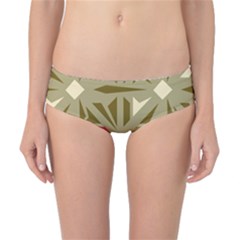 Abstract Pattern Geometric Backgrounds   Classic Bikini Bottoms by Eskimos