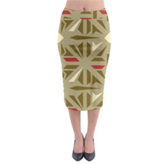 Abstract Pattern Geometric Backgrounds   Midi Pencil Skirt by Eskimos