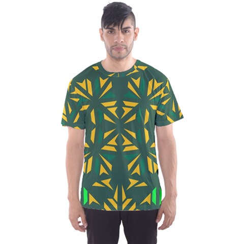 Abstract Pattern Geometric Backgrounds   Men s Sport Mesh Tee by Eskimos