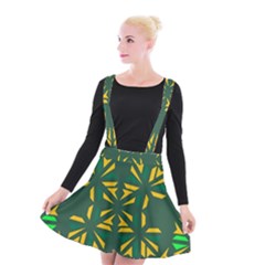 Abstract Pattern Geometric Backgrounds   Suspender Skater Skirt by Eskimos