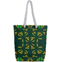 Abstract pattern geometric backgrounds   Full Print Rope Handle Tote (Small) View2