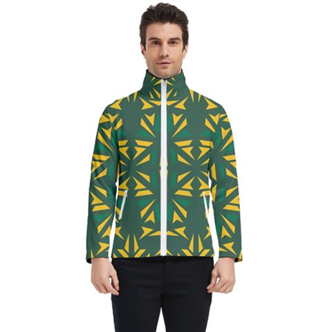 Abstract Pattern Geometric Backgrounds   Men s Bomber Jacket by Eskimos