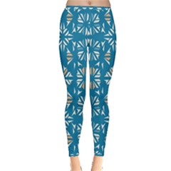 Abstract Pattern Geometric Backgrounds   Inside Out Leggings by Eskimos