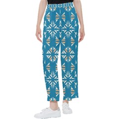 Abstract Pattern Geometric Backgrounds   Women s Pants  by Eskimos