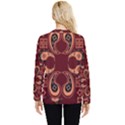 Floral pattern paisley style Paisley print  Doodle background Hidden Pocket Sweatshirt View2