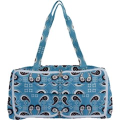 Floral Pattern Paisley Style Paisley Print  Doodle Background Multi Function Bag by Eskimos