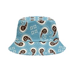 Floral Pattern Paisley Style Paisley Print  Doodle Background Bucket Hat by Eskimos