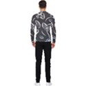 Folk flowers print Floral pattern Ethnic art Men s Long Sleeve Rash Guard View2