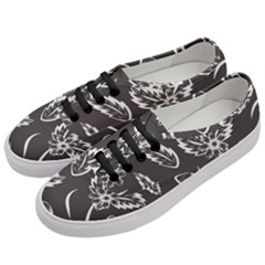 Folk Flowers Print Floral Pattern Ethnic Art Women s Classic Low Top Sneakers by Eskimos