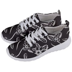 Folk Flowers Print Floral Pattern Ethnic Art Men s Lightweight Sports Shoes by Eskimos