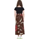 SFolk flowers print Floral pattern Ethnic art Kids  Flared Maxi Skirt View2