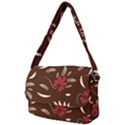 SFolk flowers print Floral pattern Ethnic art Courier Bag View2