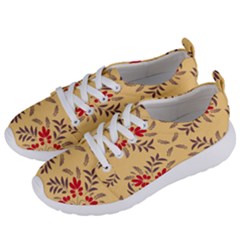 Floral Folk Damask Pattern Fantasy Flowers Floral Geometric Fantasy Women s Lightweight Sports Shoes by Eskimos