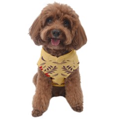 Floral Folk Damask Pattern Fantasy Flowers Floral Geometric Fantasy Dog Sweater by Eskimos