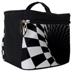 3d Optical Illusion, Dark Hole, Funny Effect Make Up Travel Bag (big)