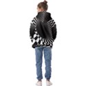 3d optical illusion, dark hole, funny effect Kids  Oversized Hoodie View2