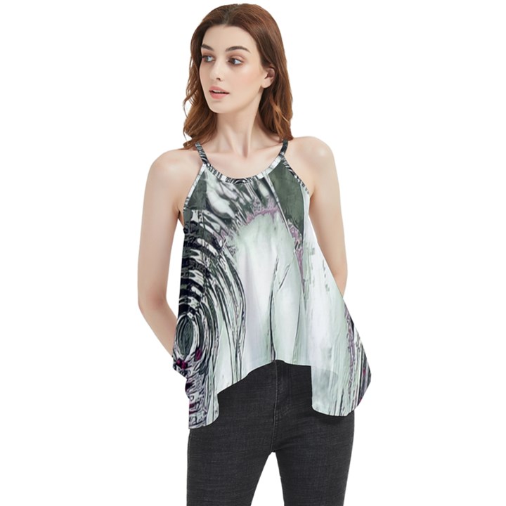 Broadcaster Flowy Camisole Tank Top