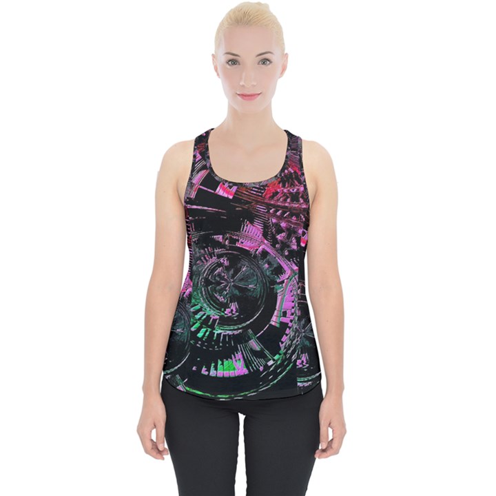 Doppler Ultrasound Piece Up Tank Top