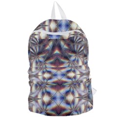 Diamonds And Flowers Foldable Lightweight Backpack by MRNStudios