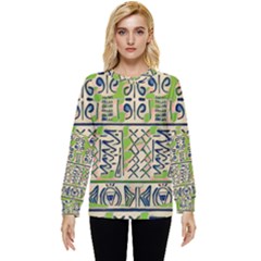 Egyptian Markings2 Hidden Pocket Sweatshirt