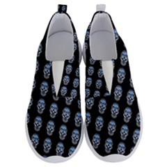 Skulls, Demonic Skull Pattern, Frida Kahlo Stylised No Lace Lightweight Shoes by Casemiro