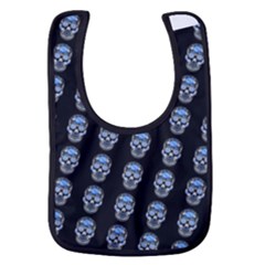 Skulls, Demonic Skull Pattern, Frida Kahlo Stylised Baby Bib by Casemiro