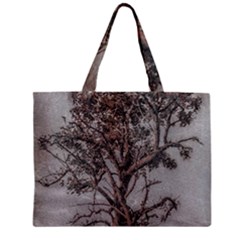 Big Tree Photo Illustration Zipper Mini Tote Bag