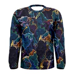 Oil Slick Men s Long Sleeve Tee by MRNStudios