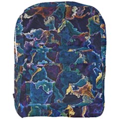 Oil Slick Full Print Backpack by MRNStudios