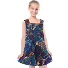 Oil Slick Kids  Cross Back Dress by MRNStudios