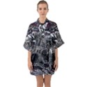 Hg Breeze Half Sleeve Satin Kimono  View1