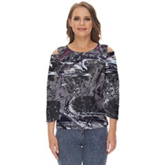 Hg Breeze Cut Out Wide Sleeve Top